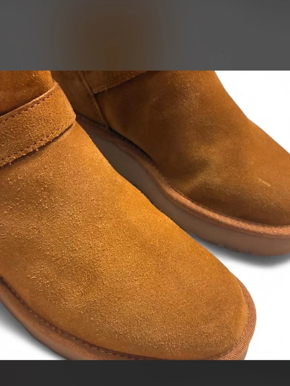 KOOLABURRAby UGG- Kelissa Tall Boots Womens Chestnut Suede Leather- Size: 7.